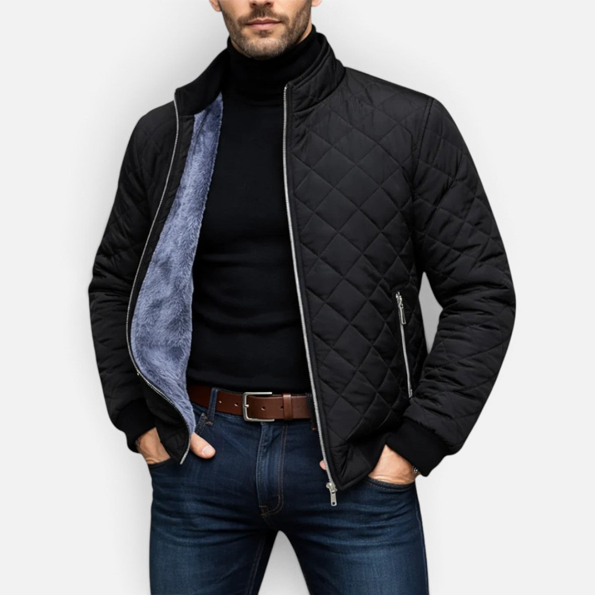 Duvrier | Men's Warm Quilted Jacket