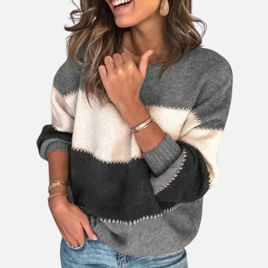 Duvrier | Women's Retro Knitted Jumper