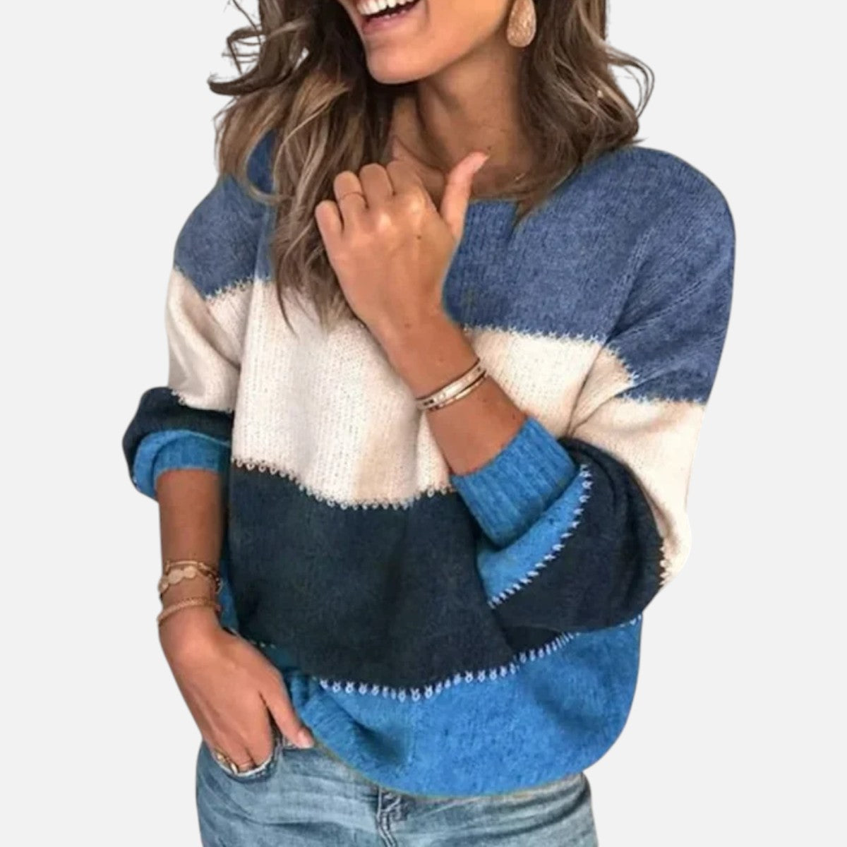 Duvrier | Women's Retro Knitted Jumper