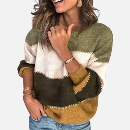 Duvrier | Women's Retro Knitted Jumper