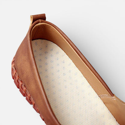 Duvrier | Men’s Leather Slip-On Loafers - Daily Casual Wear