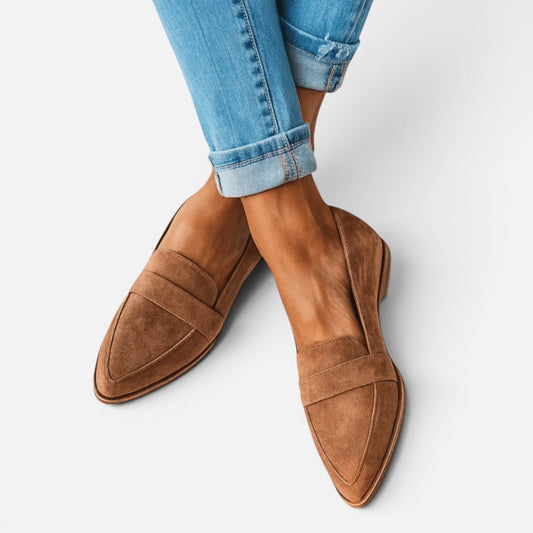 Duvrier | Women's Orthopaedic Soft Suede Loafers