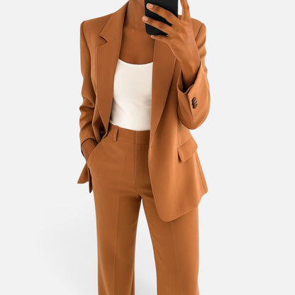 Duvrier | Women's Wide-Leg Suit Set