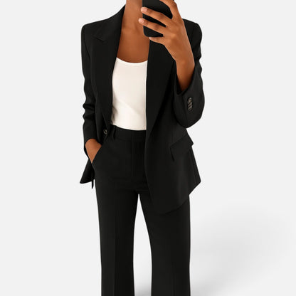 Duvrier | Women's Wide-Leg Suit Set