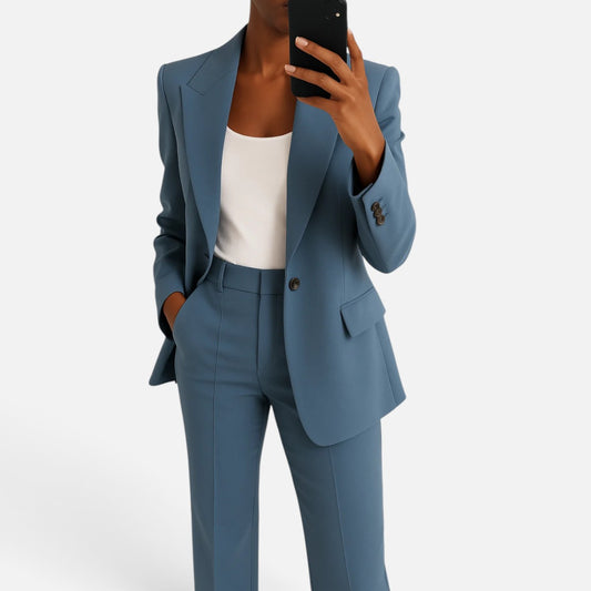 Duvrier | Women's Wide-Leg Suit Set