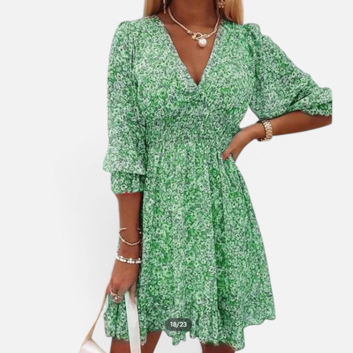 Duvrier l Women's Multicolor Summer Dress
