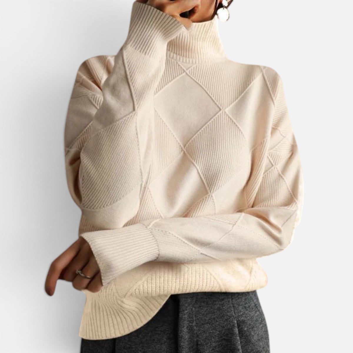 Duvrier | Women's Turtleneck Jumper
