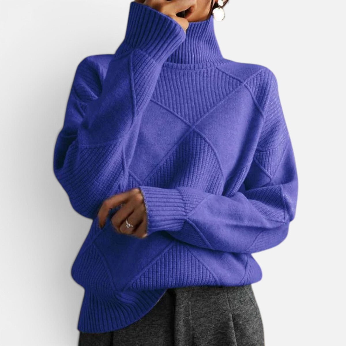 Duvrier | Women's Turtleneck Jumper