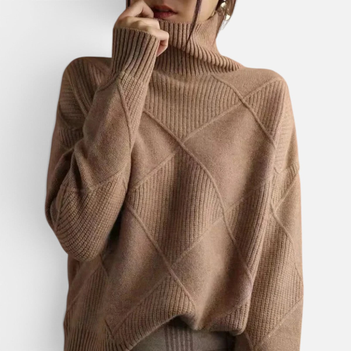 Duvrier | Women's Turtleneck Jumper