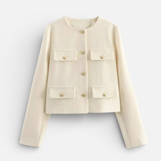 Duvrier | Women’s Textured Blazer - Classic Everyday Layer