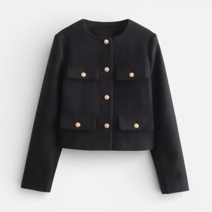 Duvrier | Women’s Textured Blazer - Classic Everyday Layer