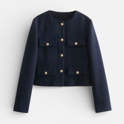 Duvrier | Women’s Textured Blazer - Classic Everyday Layer