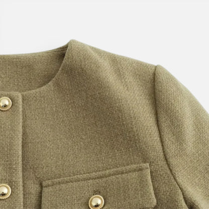 Duvrier | Women’s Textured Blazer - Classic Everyday Layer
