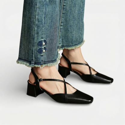 Duvrier | Women's Elegant Leather Heels - Comfortable Elegant Fit