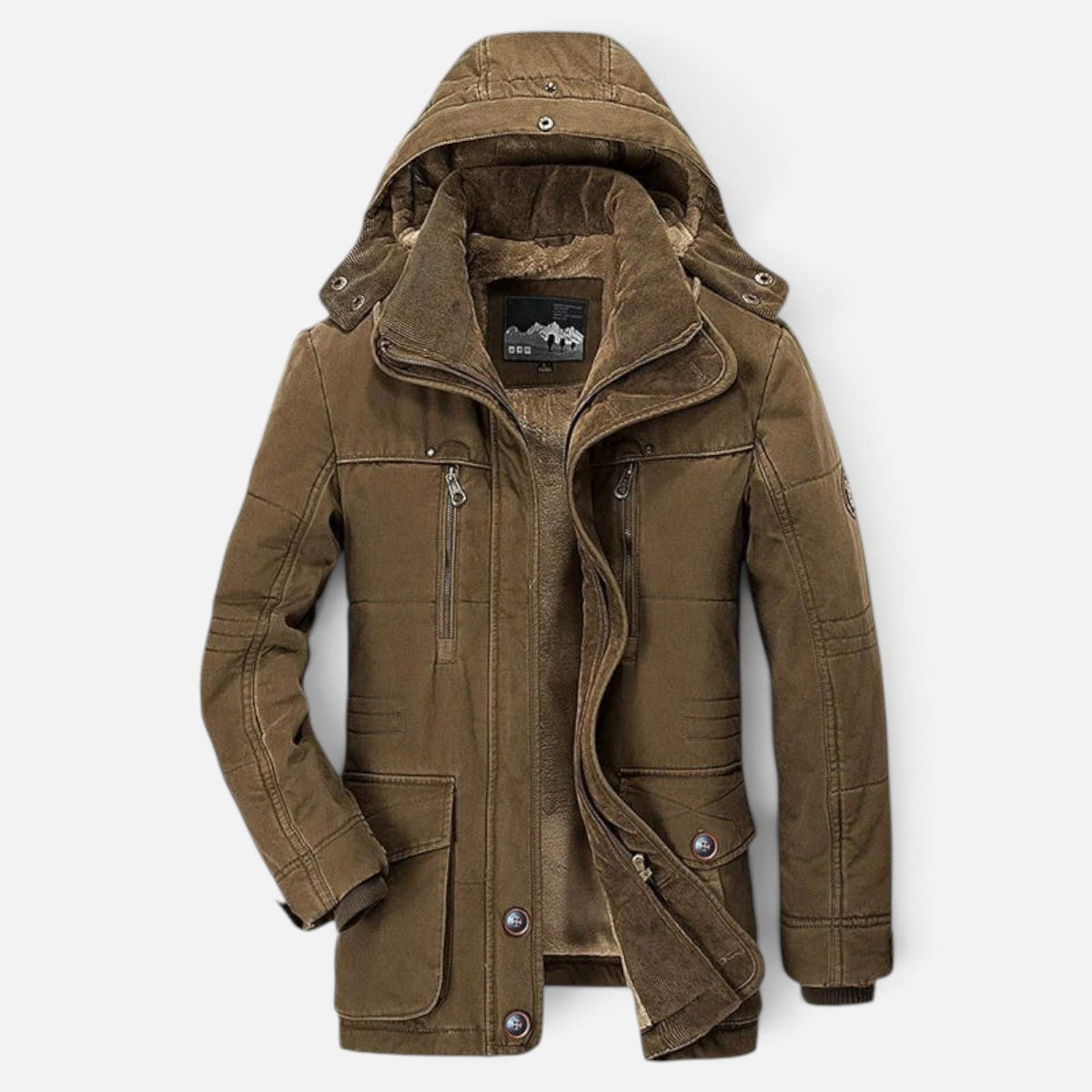 Duvrier | Men's Hooded Winter Jacket