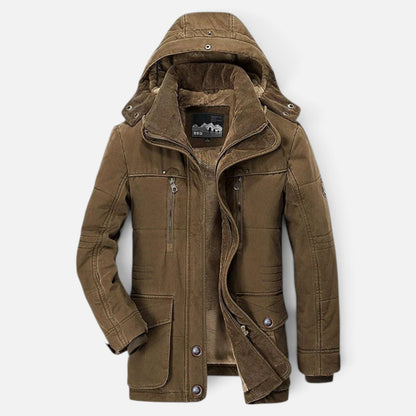 Duvrier | Men's Hooded Winter Jacket