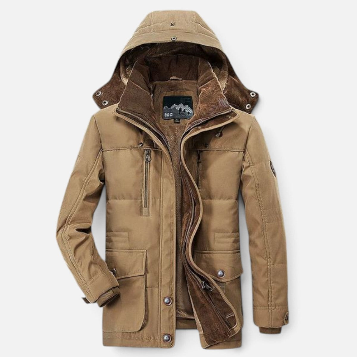 Duvrier | Men's Hooded Winter Jacket
