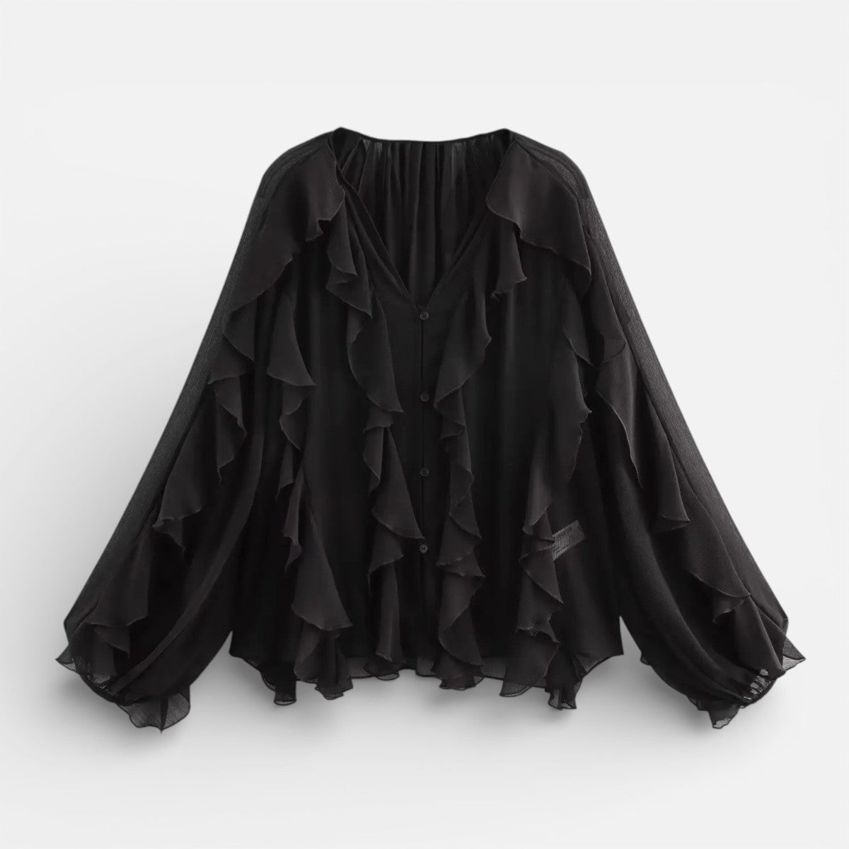 Duvrier | Women’s Elegant Chiffon blouse - Lightweight Daily Wear