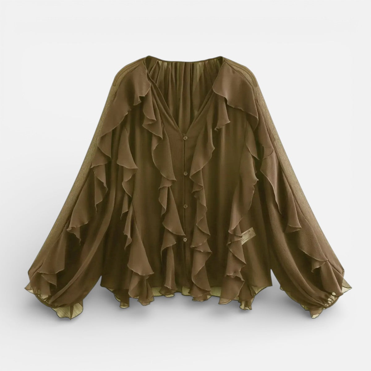 Duvrier | Women’s Elegant Chiffon blouse - Lightweight Daily Wear