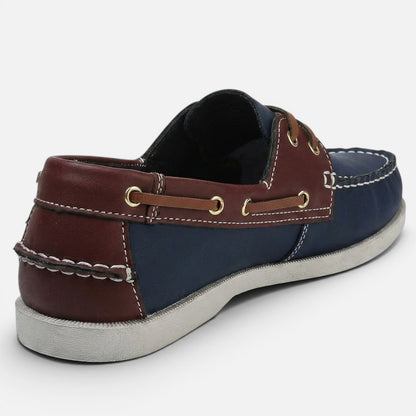 Duvrier | Men’s Leather Boat Loafers – Office & Smart Casual Wear