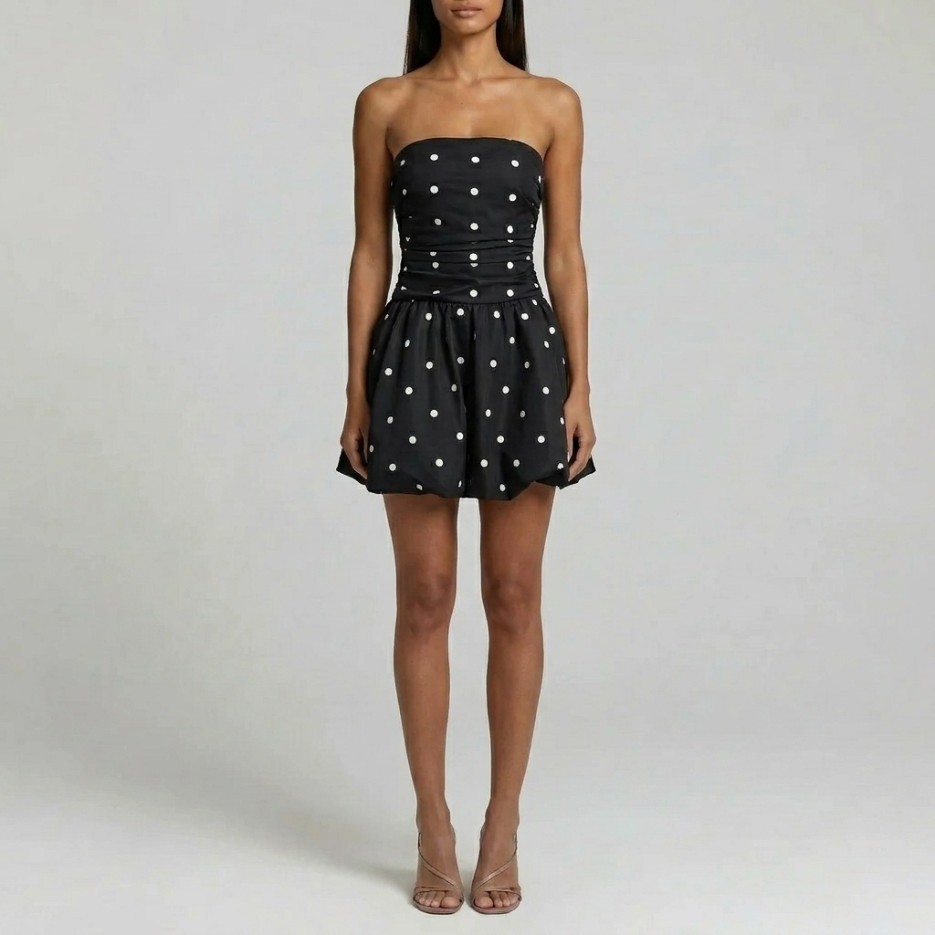 Duvrier | Women’s Classic Polka Dot Dress – Summer Holidays