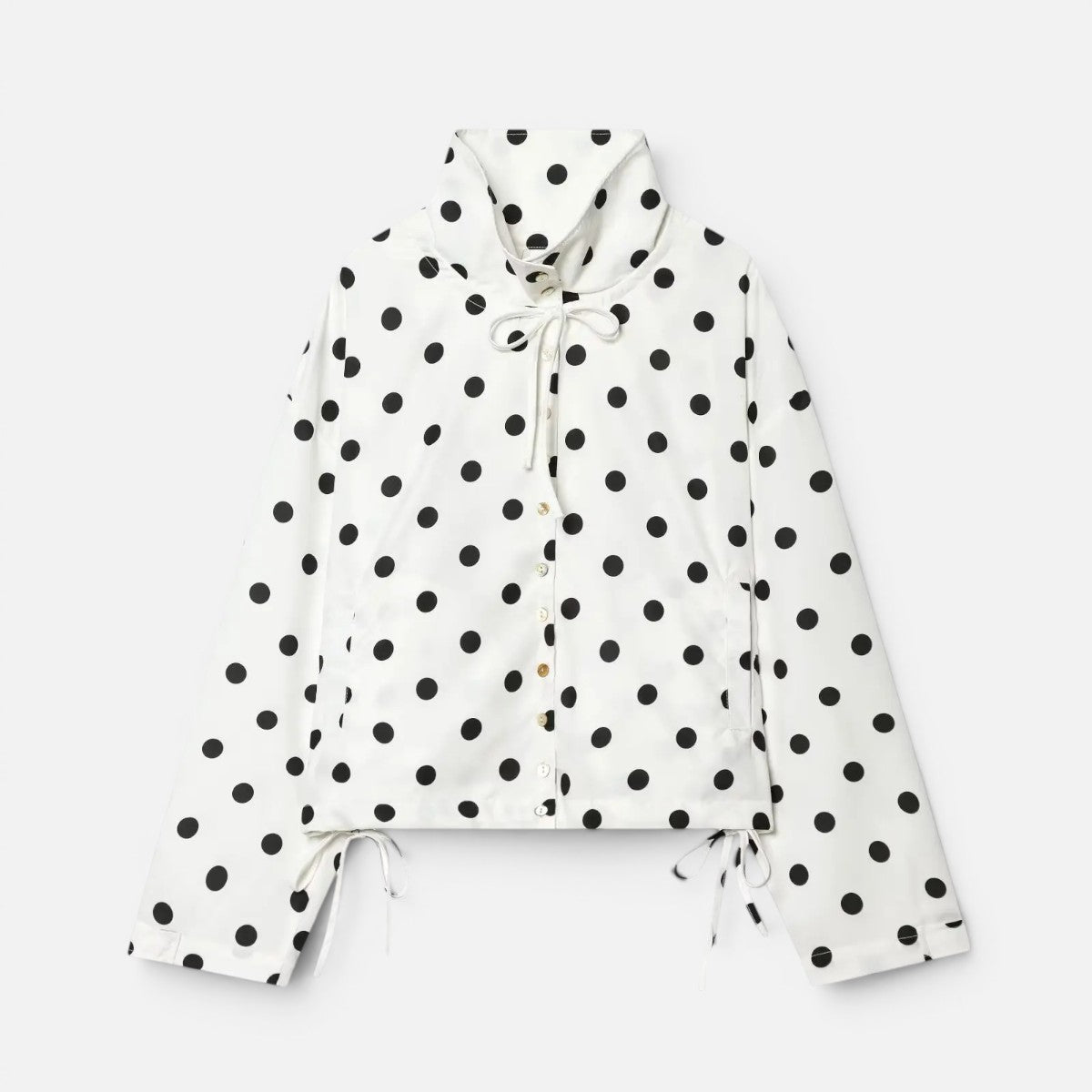 Duvrier | Women's Polka Dot Summer Jacket -Lightweight Summer Outerwear