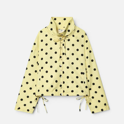 Duvrier | Women's Polka Dot Summer Jacket -Lightweight Summer Outerwear
