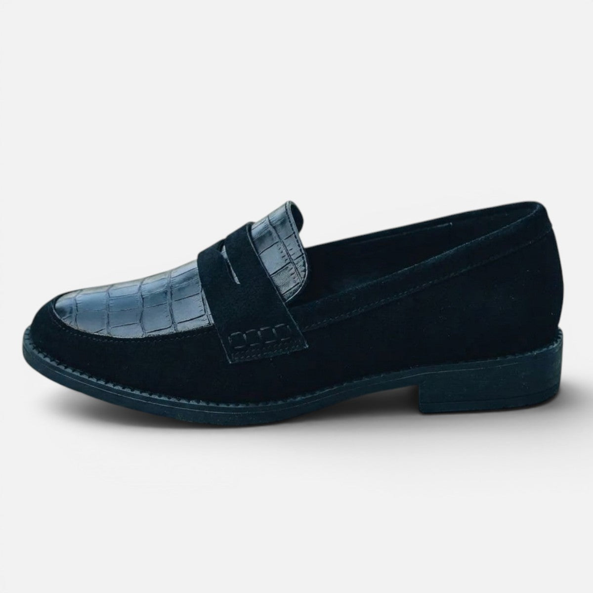 Duvrier | Women’s Elegant Leather Loafers - Daily Office Wear