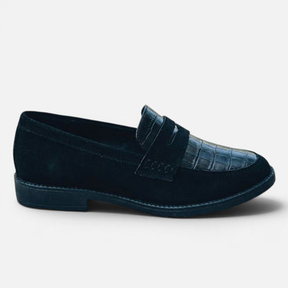 Duvrier | Women’s Elegant Leather Loafers - Daily Office Wear