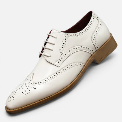 Duvrier | Men’s Leather Brogue Dress Shoes - Weddings & Formal Occasions