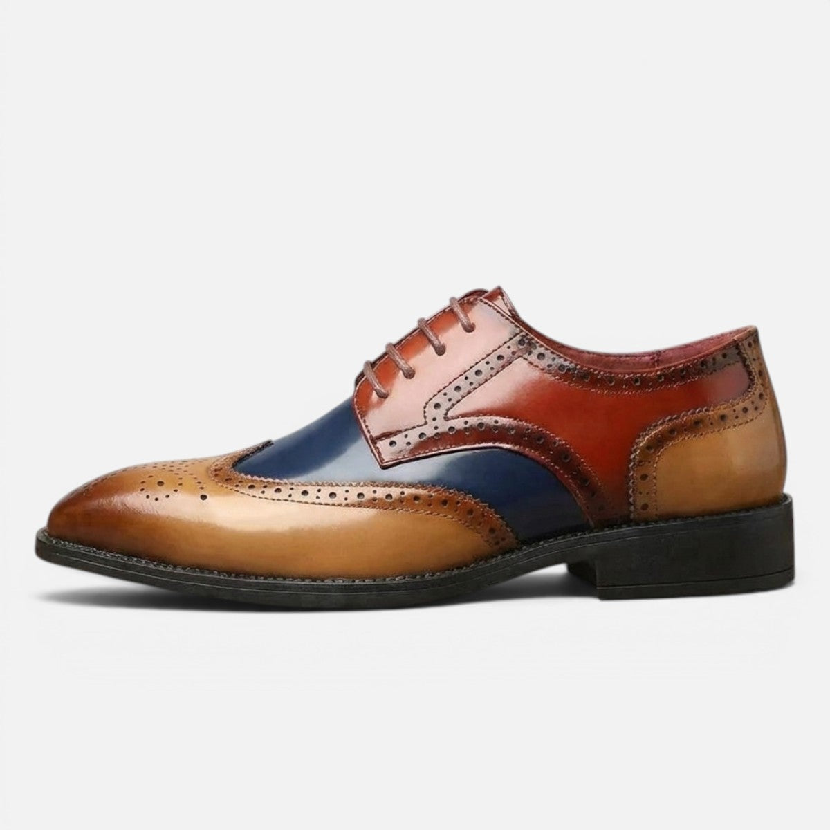 Duvrier | Men’s Leather Brogue Dress Shoes - Weddings & Formal Occasions