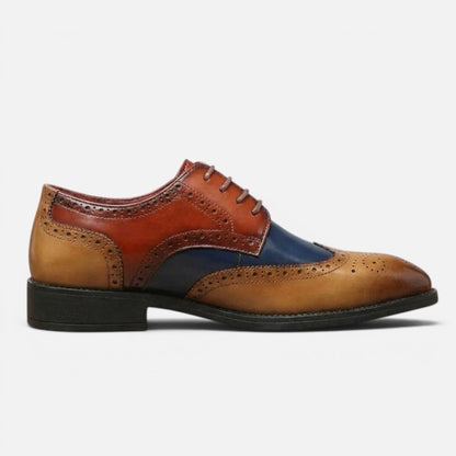 Duvrier | Men’s Leather Brogue Dress Shoes - Weddings & Formal Occasions