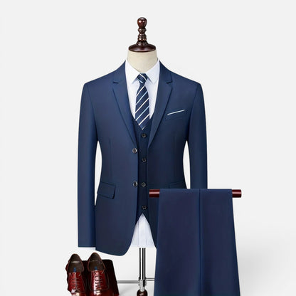 Duvrier | Men’s Elegant Wedding Suit - Premium Tailored Blazer Set