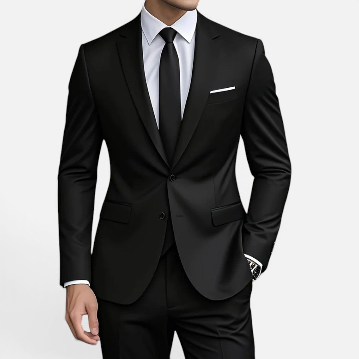 Duvrier | Men’s Elegant Wedding Suit - Premium Tailored Blazer Set