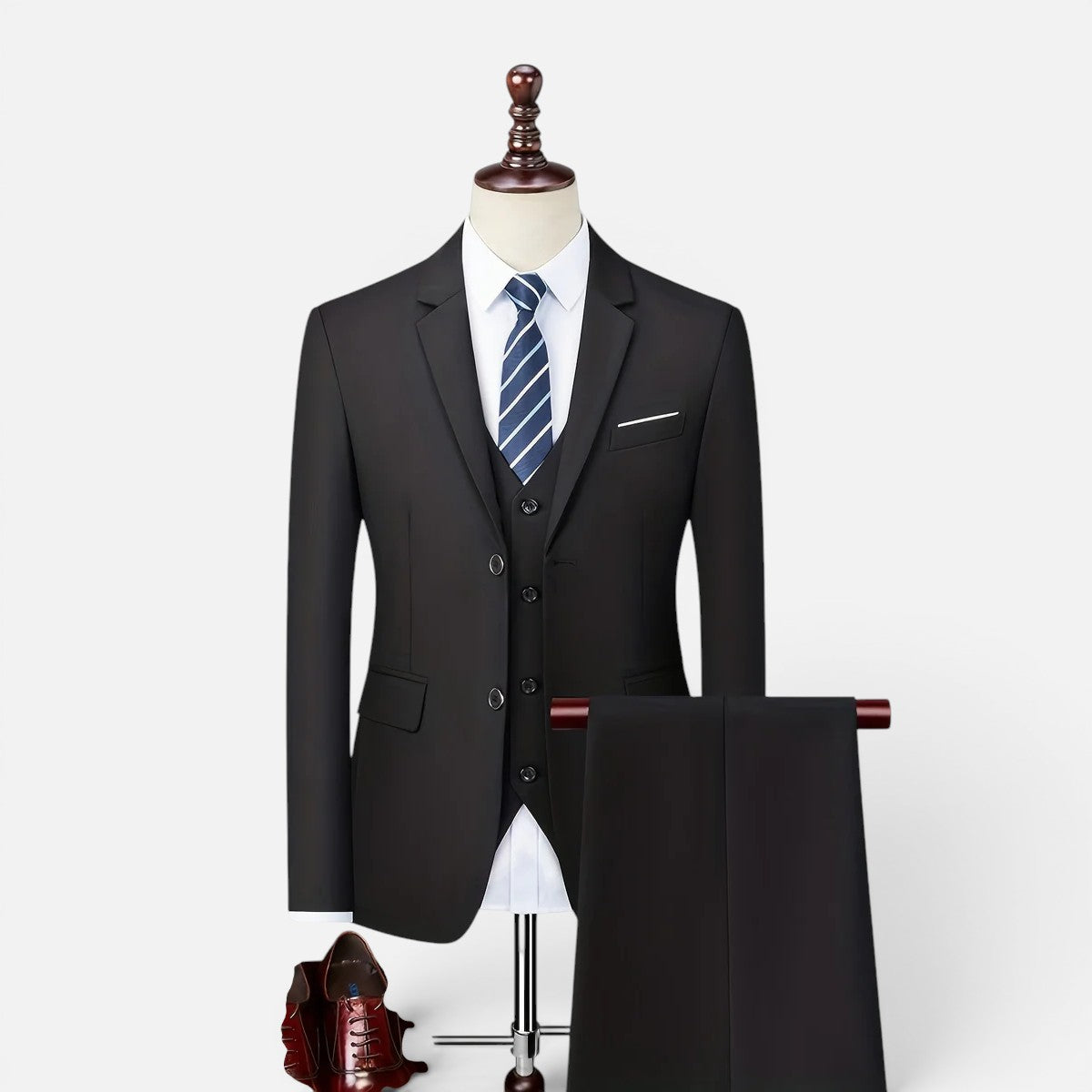 Duvrier | Men’s Elegant Wedding Suit - Premium Tailored Blazer Set