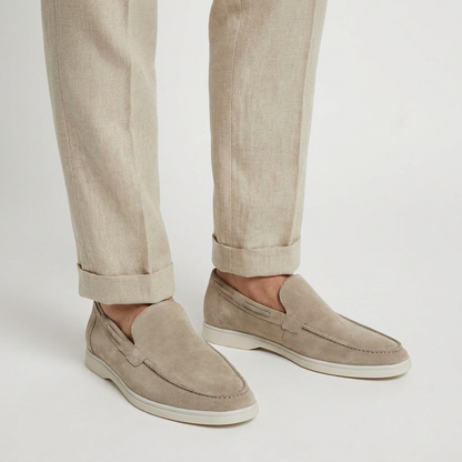 Duvrier | Men’s Classic Suede Loafers - Office & Evening Wear