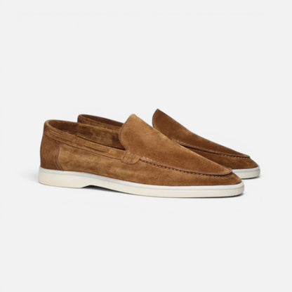 Duvrier | Men’s Classic Suede Loafers - Office & Evening Wear