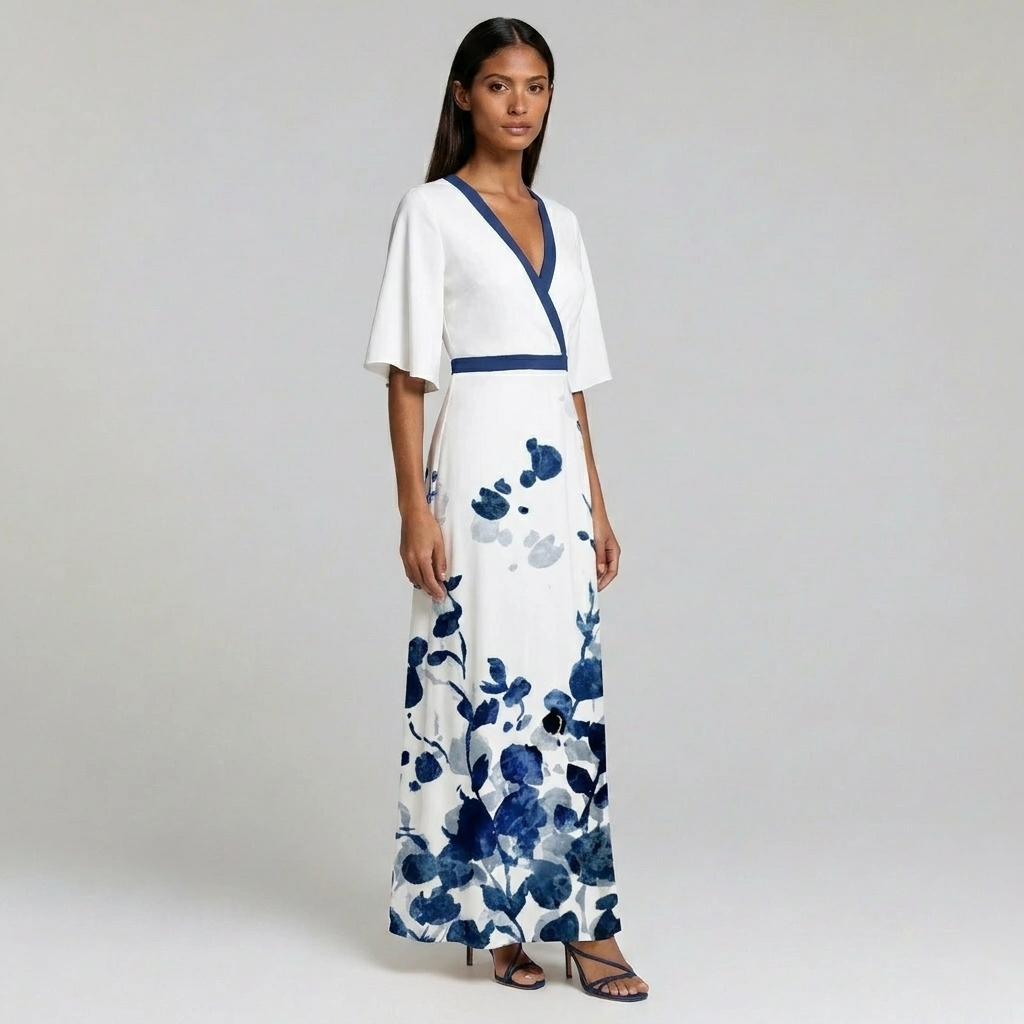 Duvrier | Elegant Women’s Floral Sheath Dress - Parties & Occasions