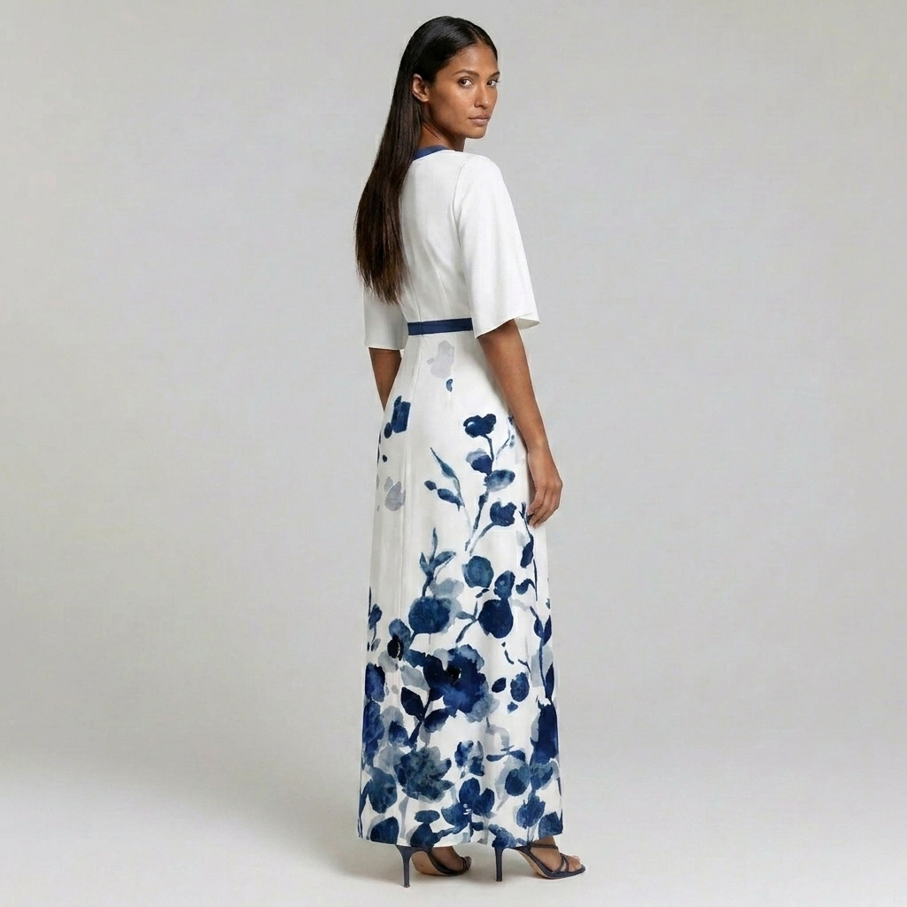 Duvrier | Elegant Women’s Floral Sheath Dress - Parties & Occasions
