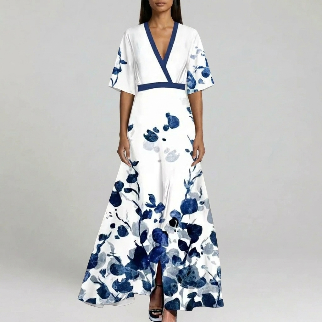 Duvrier | Elegant Women’s Floral Sheath Dress - Parties & Occasions