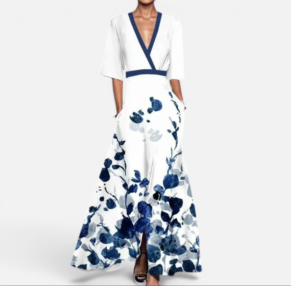 Duvrier | Elegant Women’s Floral Sheath Dress - Parties & Occasions