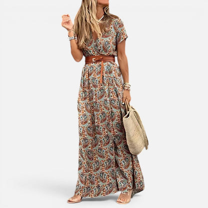 Duvrier | Women's Airy Boho Maxi Dress