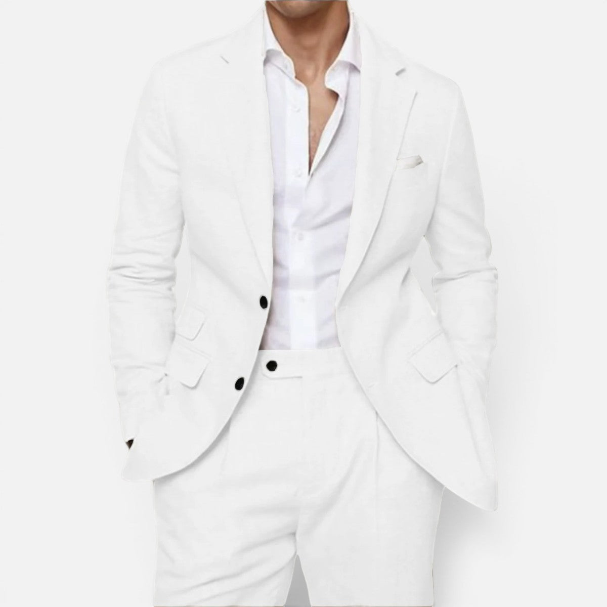 Duvrier | Men’s Premium Wedding Suit - Elegant Slim Fit Set