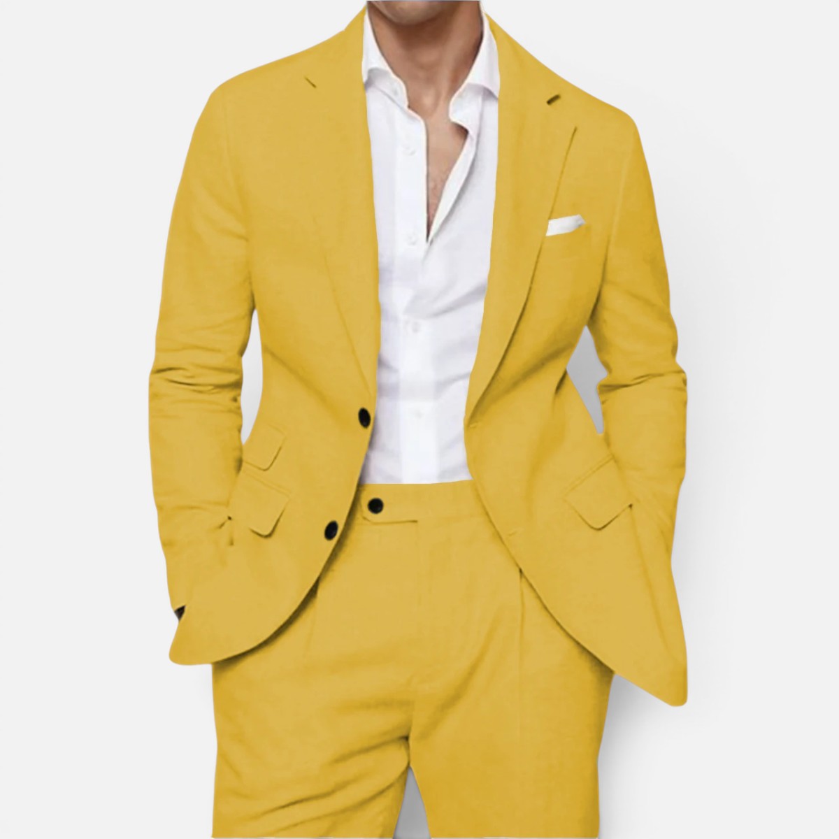 Duvrier | Men’s Premium Wedding Suit - Elegant Slim Fit Set