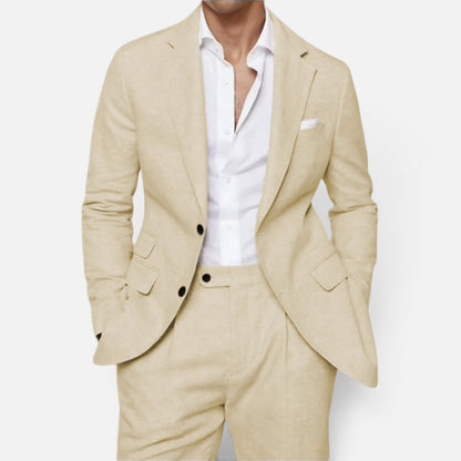Duvrier | Men’s Premium Wedding Suit - Elegant Slim Fit Set