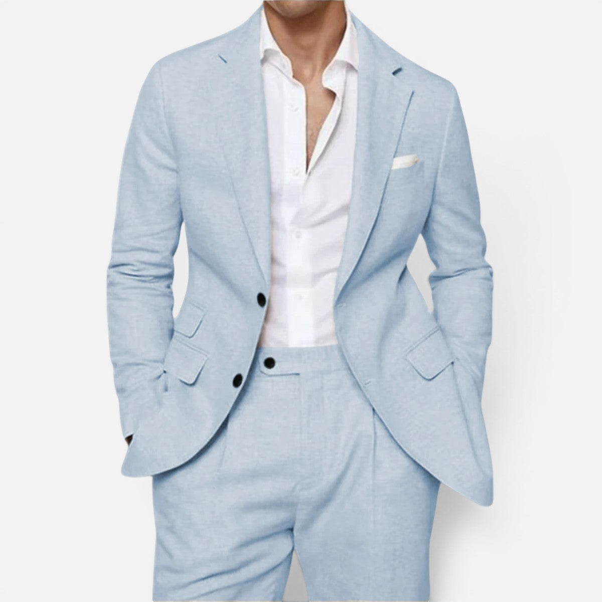 Duvrier | Men’s Premium Wedding Suit - Elegant Slim Fit Set