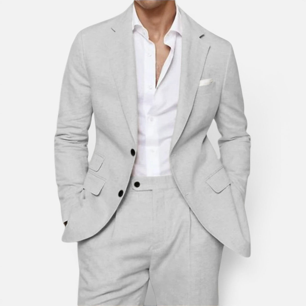 Duvrier | Men’s Premium Wedding Suit - Elegant Slim Fit Set