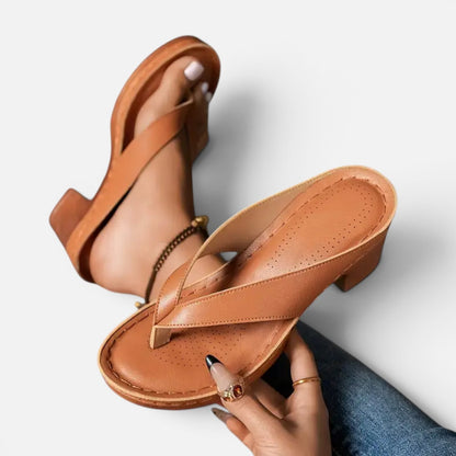 Duvrier | Women's Orthopaedic Slippers with Heel