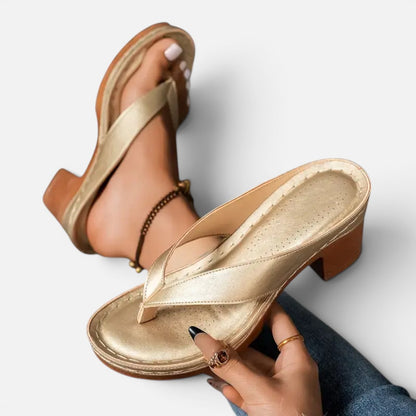 Duvrier | Women's Orthopaedic Slippers with Heel