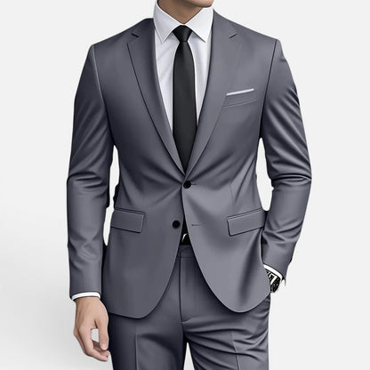 Duvrier | Men’s Elegant Wedding Suit - Premium Tailored Blazer Set